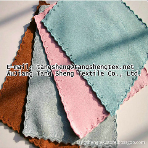 100 Recycled polyester fabric fleece glasses
